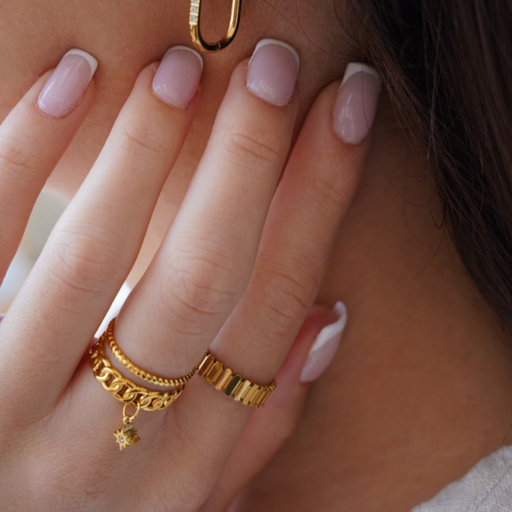Bague Lamprós - Atelier Malé