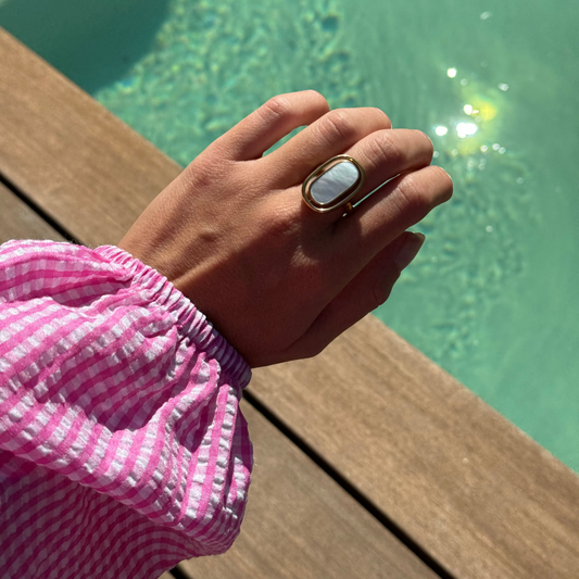 Bague Nacré