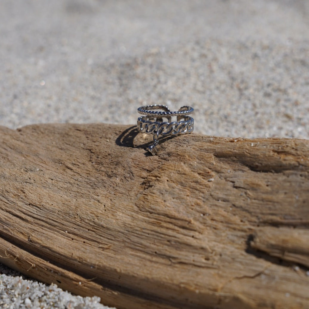 Bague Lamprós - Atelier Malé